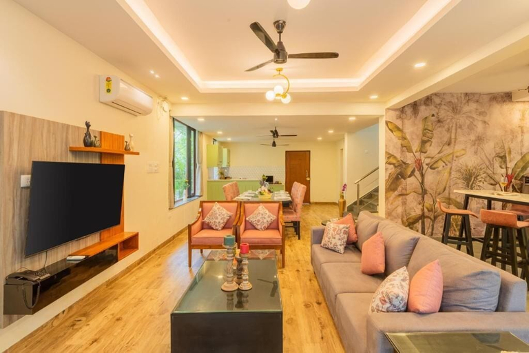 Living area 4, ELIVAAS Judiline 3BHK Villa, North Goa