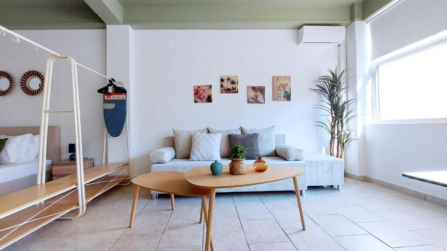Living area 5, Modern Comfort N' City Vibes Apartment., Attica