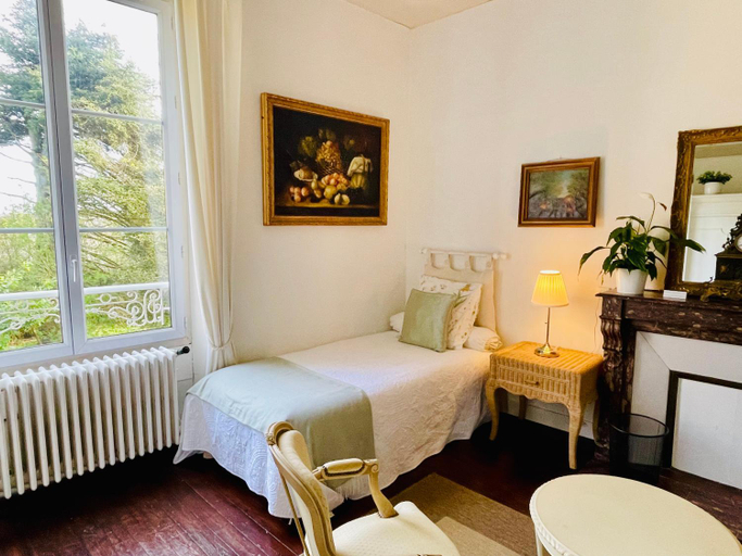 Bedroom 2, Le Manoir des Doyens, Calvados