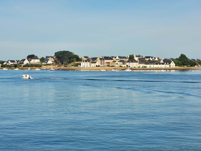 View from property 5, Studio on Etel Beach With Panoramic Views, Morbihan