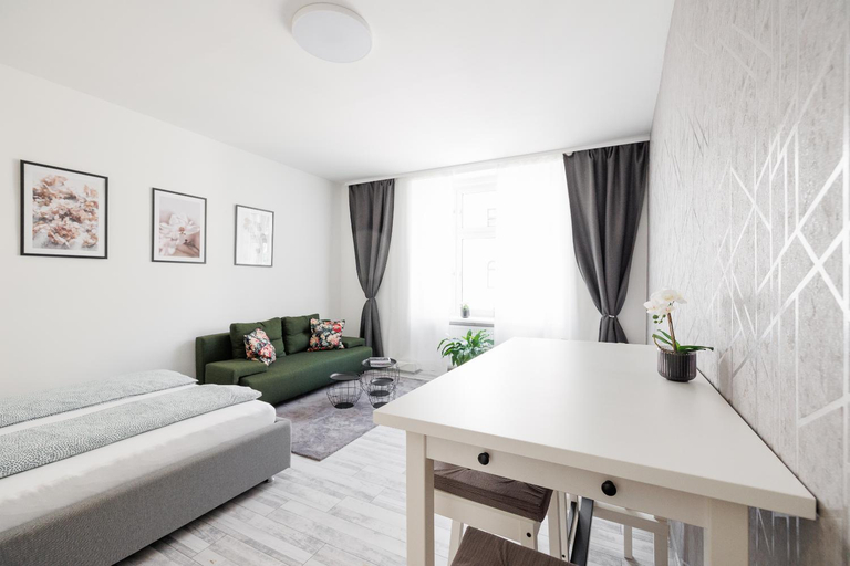 Bedroom 2, Ruhige Apartments nahe U2 Messe Prater, Wien