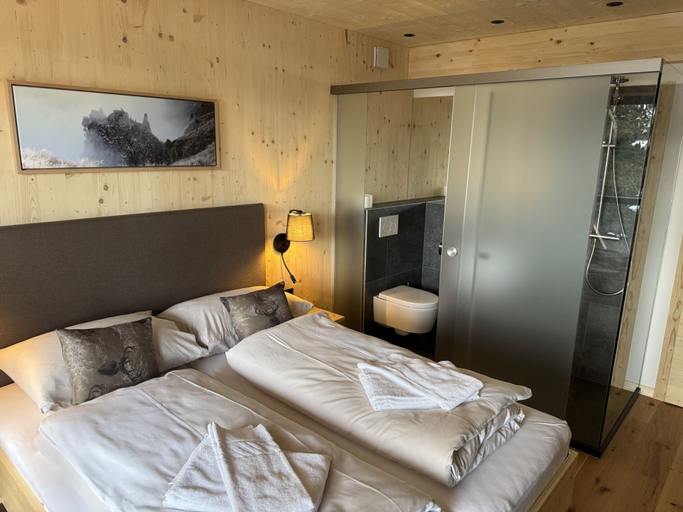 Bedroom 4, Superior Chalet With Sauna & Hot Tub, Murau