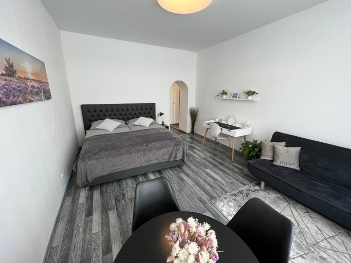 Bedroom 2, Ruhige Apartments nahe U2 Messe Prater, Wien