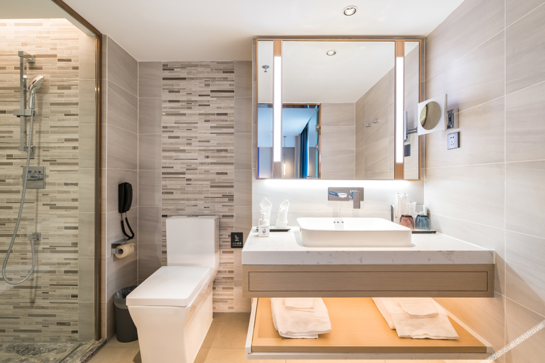 Bathroom 3, ラベンダーホテル(), Beijing