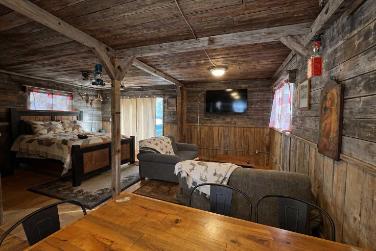 Interior 2, Outback Shack: Lake Access Studio in Woodruff, Vilas
