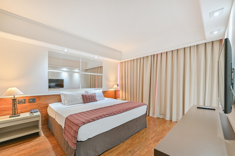 Bedroom 4, Hotel Golden Park Campinas Cambuí By Nacional Inn, Campinas
