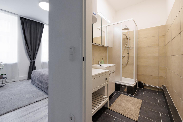 Bathroom 3, Ruhige Apartments nahe U2 Messe Prater, Wien