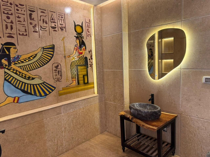 Bathroom 4, Rafif Hotel, Al-Ahram