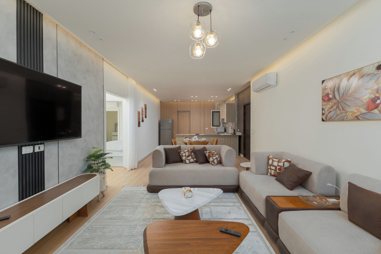 Living area 5, ALSAWAH 2BR Garden - Lake View Residence, New Cairo City