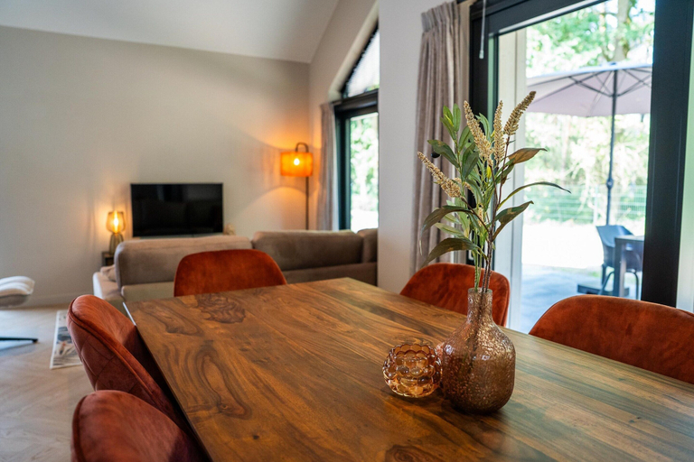Dining, Modern Luxe Ecovilla With Terrace on the Water, Oirschot