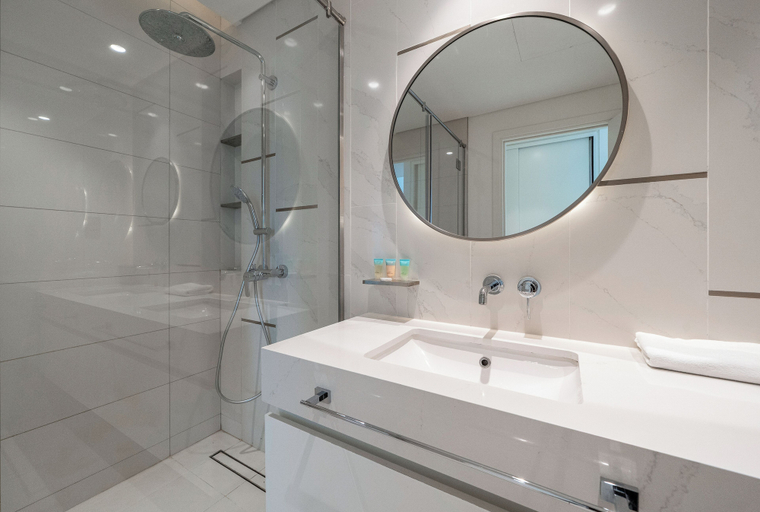 Bathroom 5, Beachfront Marina Skyline Views, Dubai