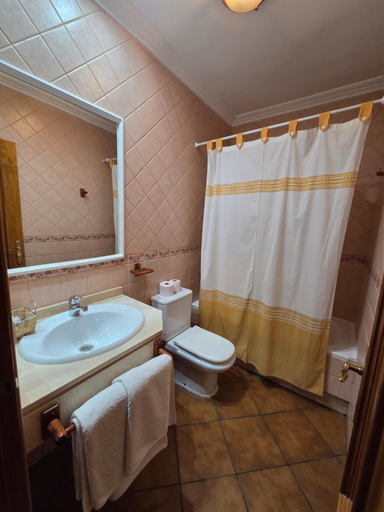 Bathroom 5, Hostal Carlos I, Badajoz