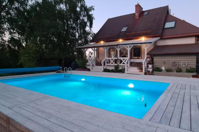 Exterior 5, 10-guest Holiday Villa With Private Pool, Wejherowo