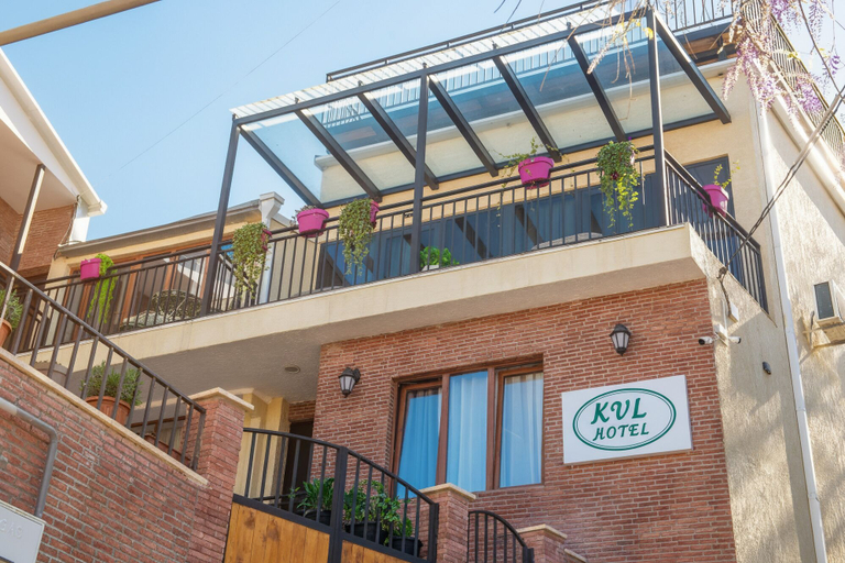 Exterior detail, Kvl Hotel, Tbilisi