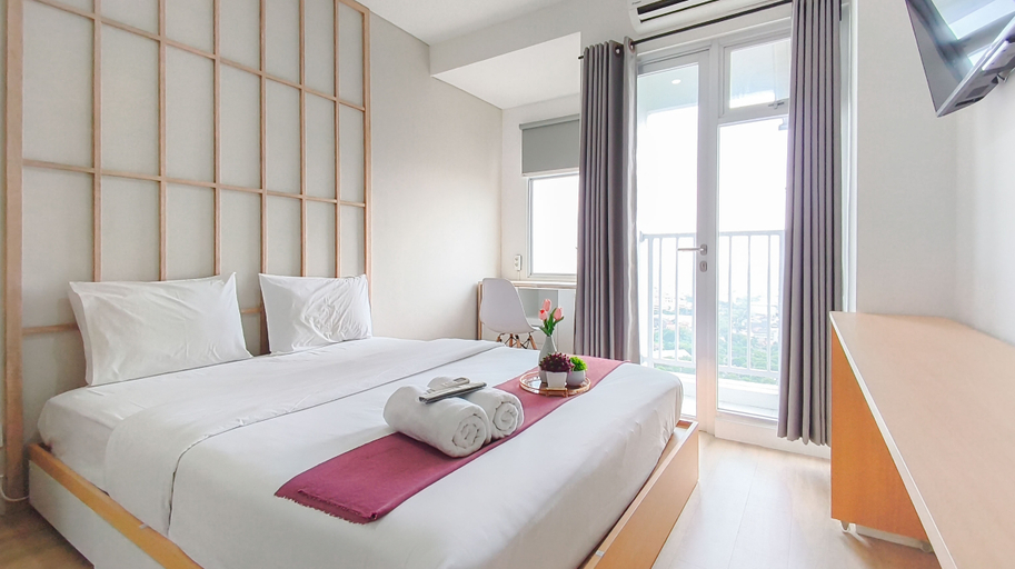Bedroom 4, Zen Style Studio at Kyo Society Apartment By Travelio, Surabaya