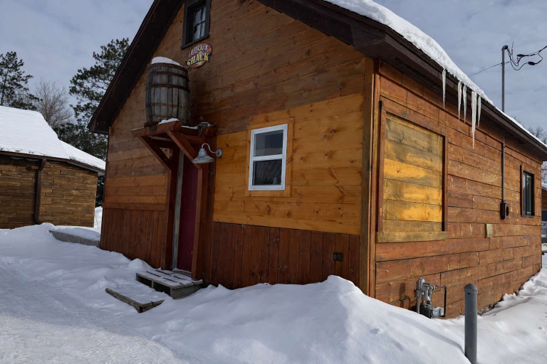 Exterior 3, Outback Shack: Lake Access Studio in Woodruff, Vilas