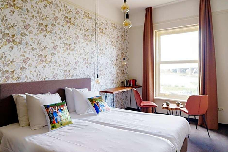 Bedroom 2, Hotel Courage Waalkade, Nijmegen