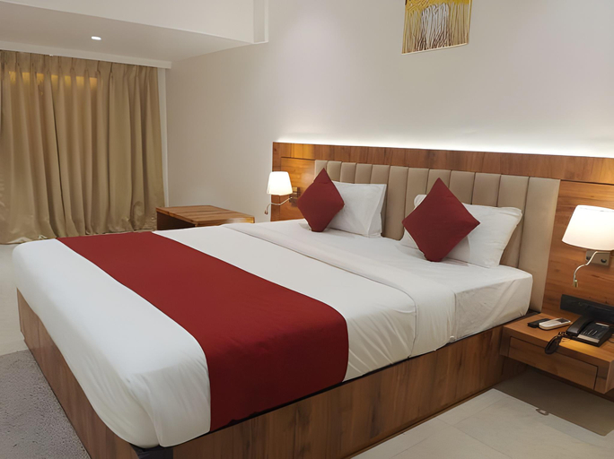 Bedroom 3, Madhav Residency Hotel & Banquet, Kalyan, Mumbai, Thane
