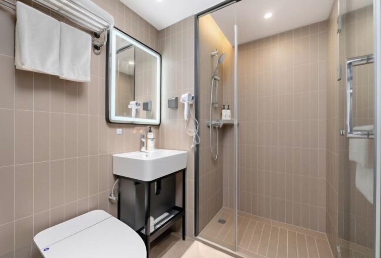 Bathroom 3, Jinjiang Inn (Northeastern University Development Zone Qinhuangdao), Qinhuangdao