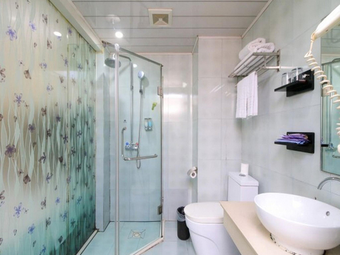 Bathroom 3, Outing Boutique Hotel Yiwu International Trade City, Jinhua