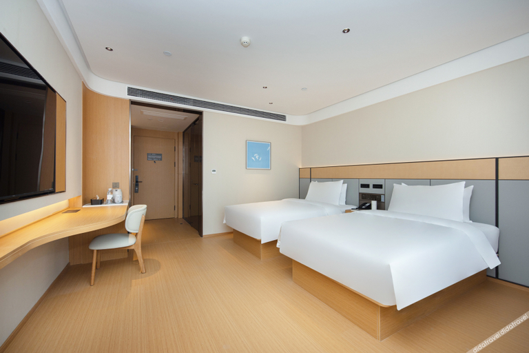 Bedroom 2, Ji Hotel Zhangjiagang Lecheng Plaza, Suzhou
