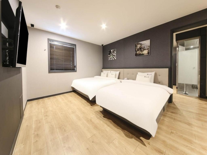 Bedroom 2, Busan Mora Stay Hotel, Gangseo