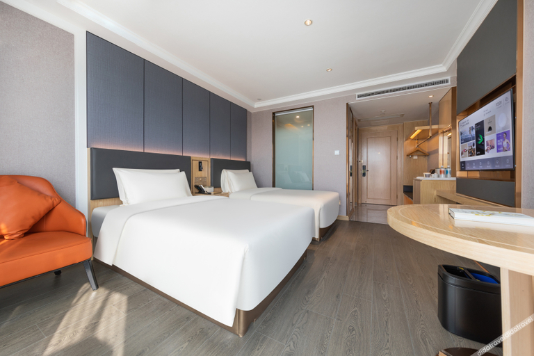 Bedroom 2, Hotel Atour X, Longhua Guanlan, Shenzhen, Shenzhen