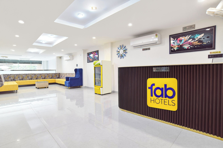 Reception 4, Fabhotel The Backyard Bowl, Indore