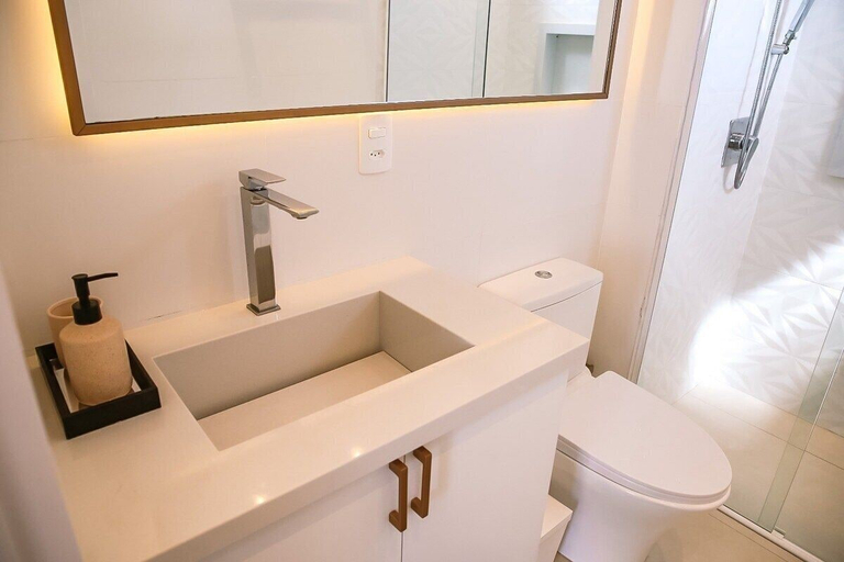 Bathroom 4, Apto Pe na Areia - Frente Mar - Imbituba, Imbituba