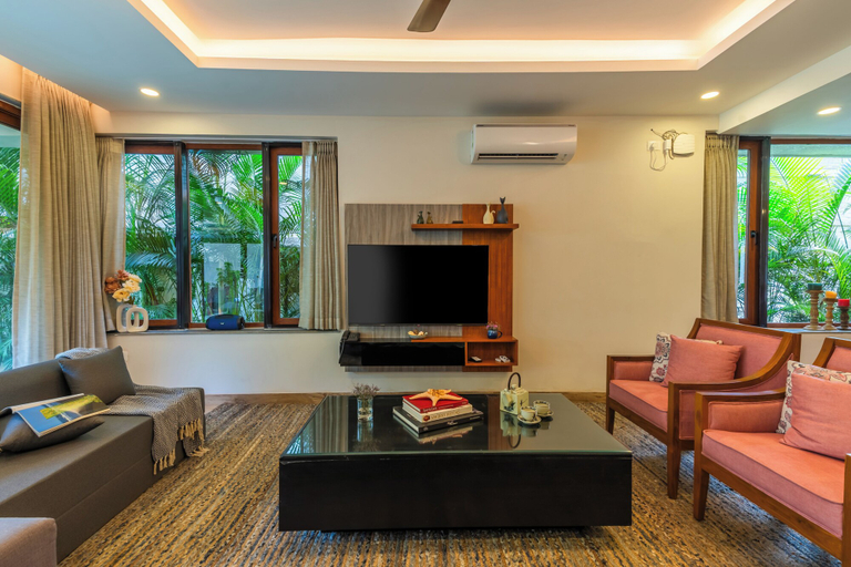 Living area 2, ELIVAAS Azalea 3 BHK with Pvt Pool, North Goa