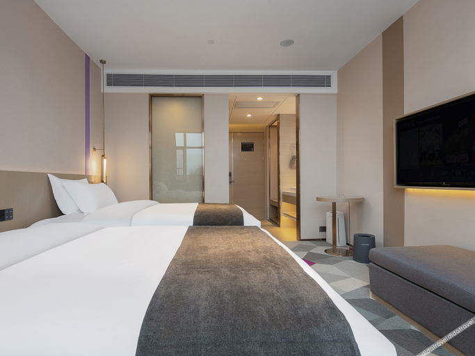 商��双床房 3, Sanrun Hotel(Changsha Moon Island Road), Changsha