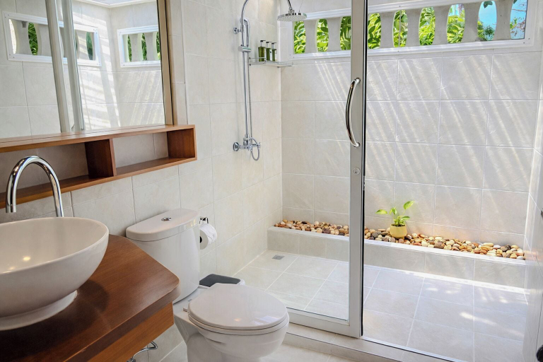 Bathroom 4, Fisherman Way Beach Villa, Phuket Island