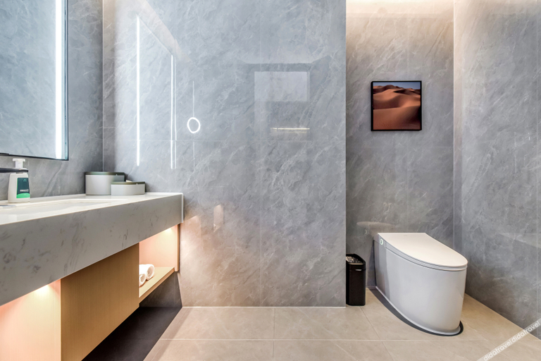 Bathroom 3, Atour X Hotel Bijie Municipal Government, Bijie