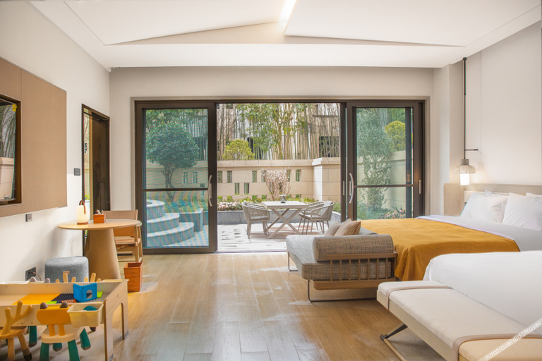 Bedroom 3, Vue Chengdu Qingchengshan Shanchengqing, Chengdu