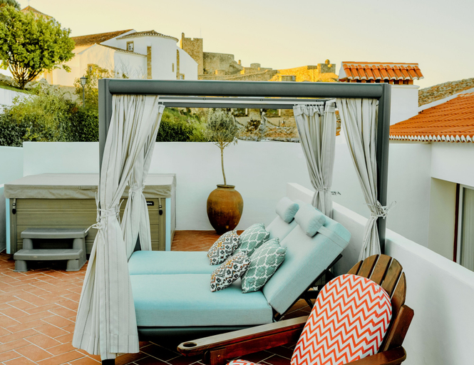 Terrace/patio 3, Marvão Hotel Museu, Marvão