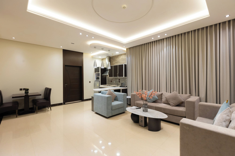 Living area 4, Topaz Hotel Suites, Riyadh