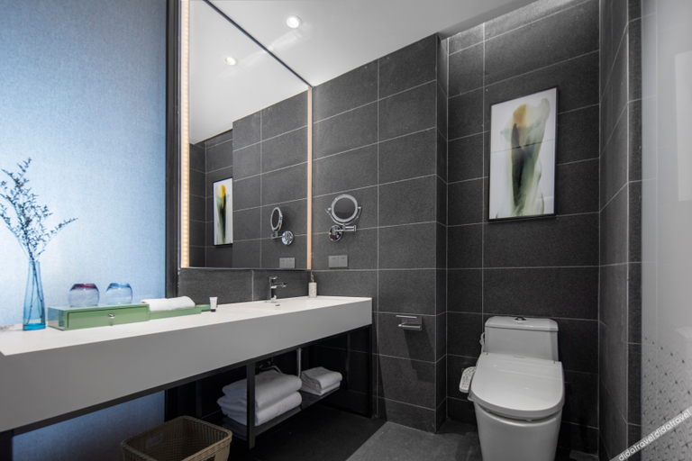 Bathroom 3, SSAW Pagoda Hotel Qingdao West Coast