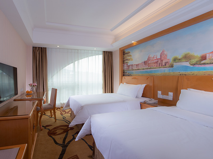 Bedroom, Hotel Vienna Shenzhen Dalang Business Center (Cidade da Moda Dalang), Shenzhen