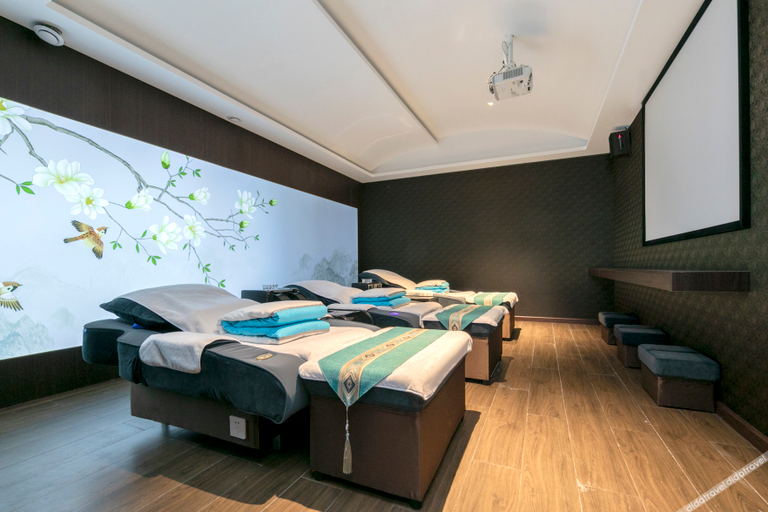 Bedroom 2, Jingzhou Ancient City Wanda Plaza Fengdu Hotel, Jingzhou