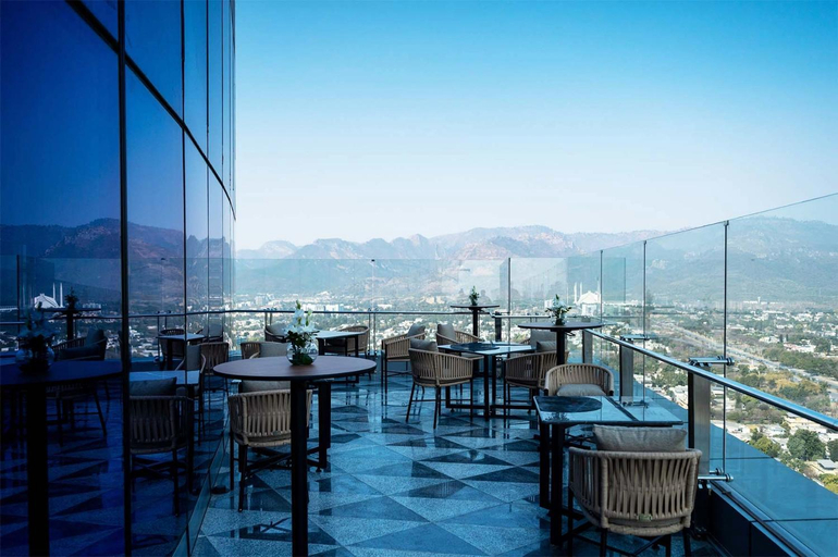 Restaurant 5, Centaurus Apartments - BookMyStay, Islamabad
