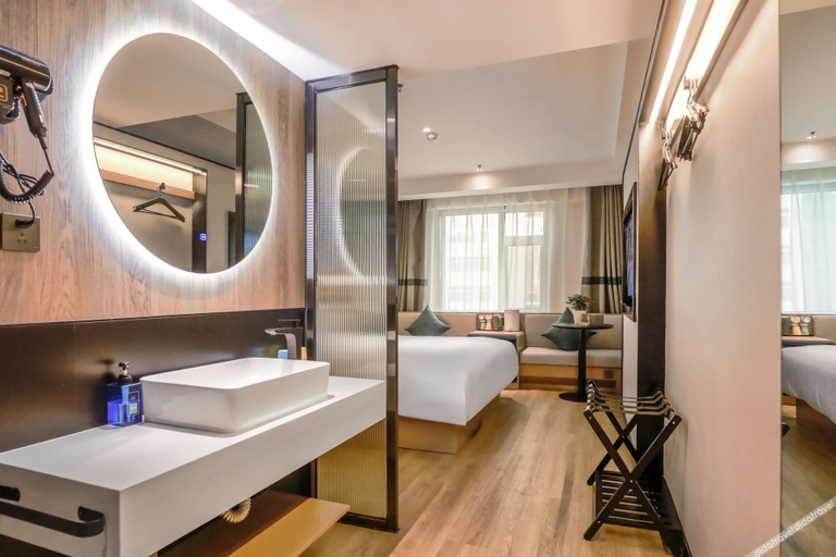 Bedroom 2, NIHAO Hotel Lanzhou Xiguan Zhengning Road, Lanzhou