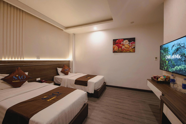 Bedroom 3, Khach San Sao, Long Biên