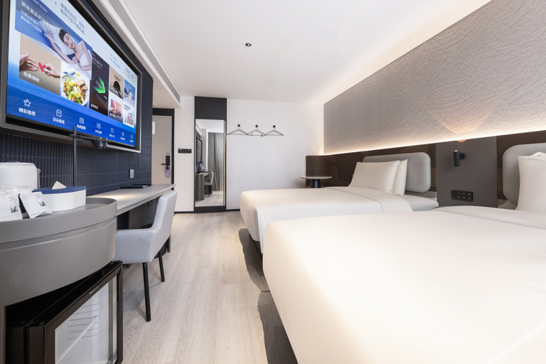 Bedroom 2, Atour Light Hotel Shenzhen North Station East Square, Shenzhen