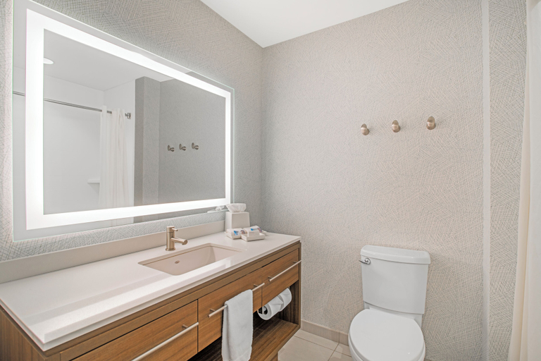Bathroom 4, Home2 Suites by Hilton Queensbury Lake George, Warren