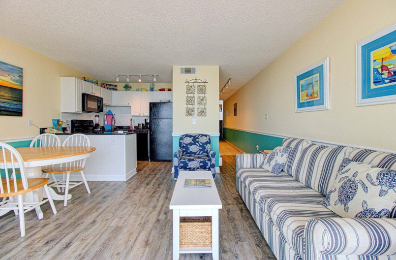Living area 5, 1003 Ocean Breeze 1 Bedroom Home, New Hanover