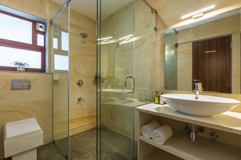 Bathroom 5, ELIVAAS Azalea 3 BHK with Pvt Pool, North Goa