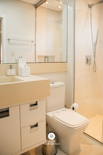 Bathroom 3, Apartamento Simon Vista Mar - Imbituba, Imbituba