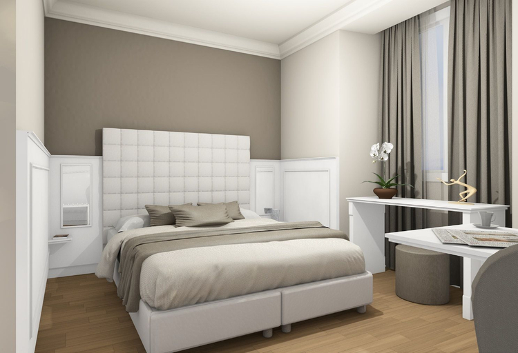 Bedroom 3, 207 Inn, Roma