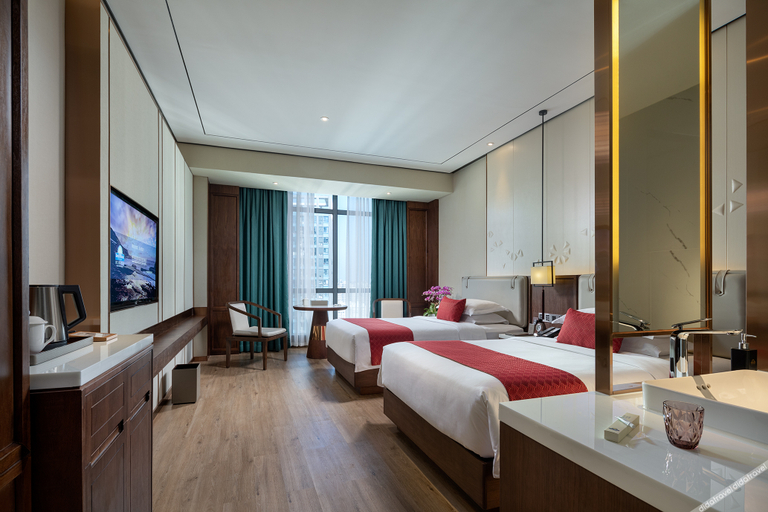 Bedroom 2, Days Inn by Wyndham Changsha Binjiang, Changsha