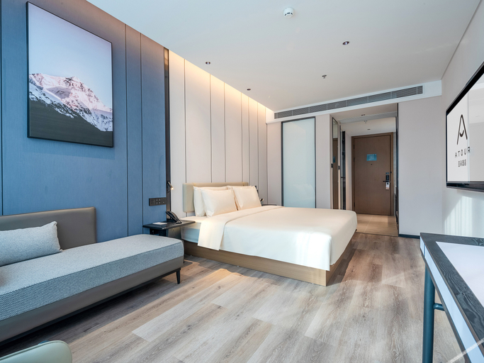Bedroom 2, Atour Hotel Shenzhen Nanshan Mango Network Building, Shenzhen